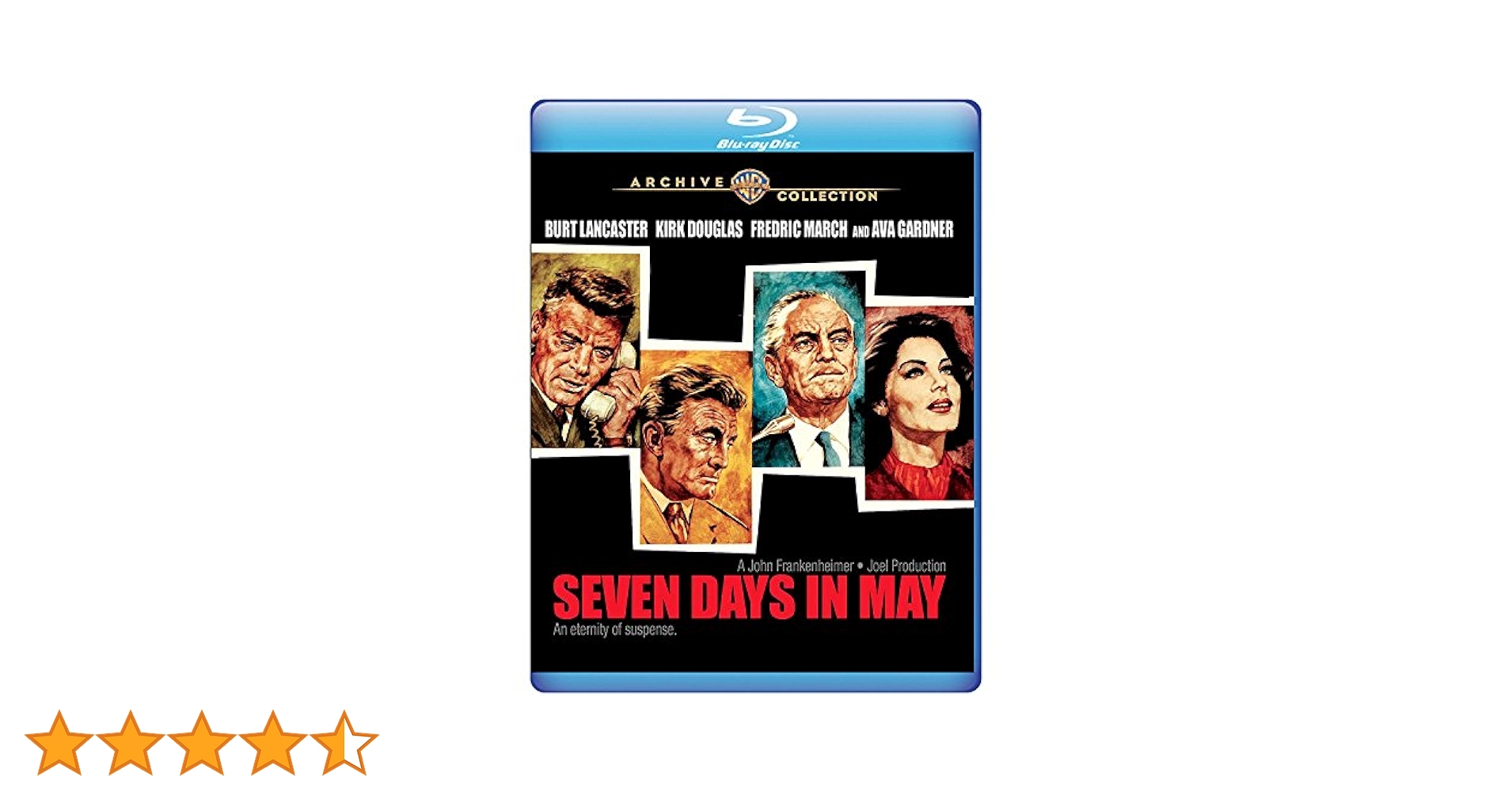 Amazon.co.jp: Seven Days in May [Blu-ray] : Burt Lancaster